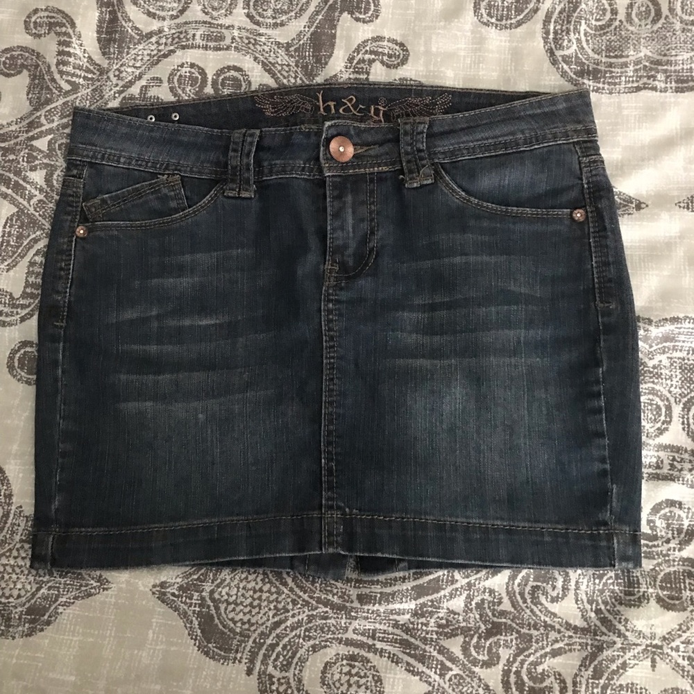 H&G Mini Jean Skirt